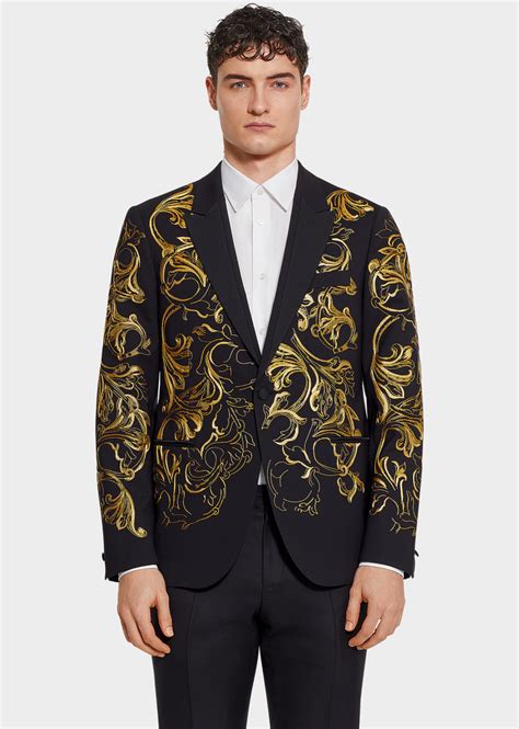 versace shirt with suit|Versace suits price.